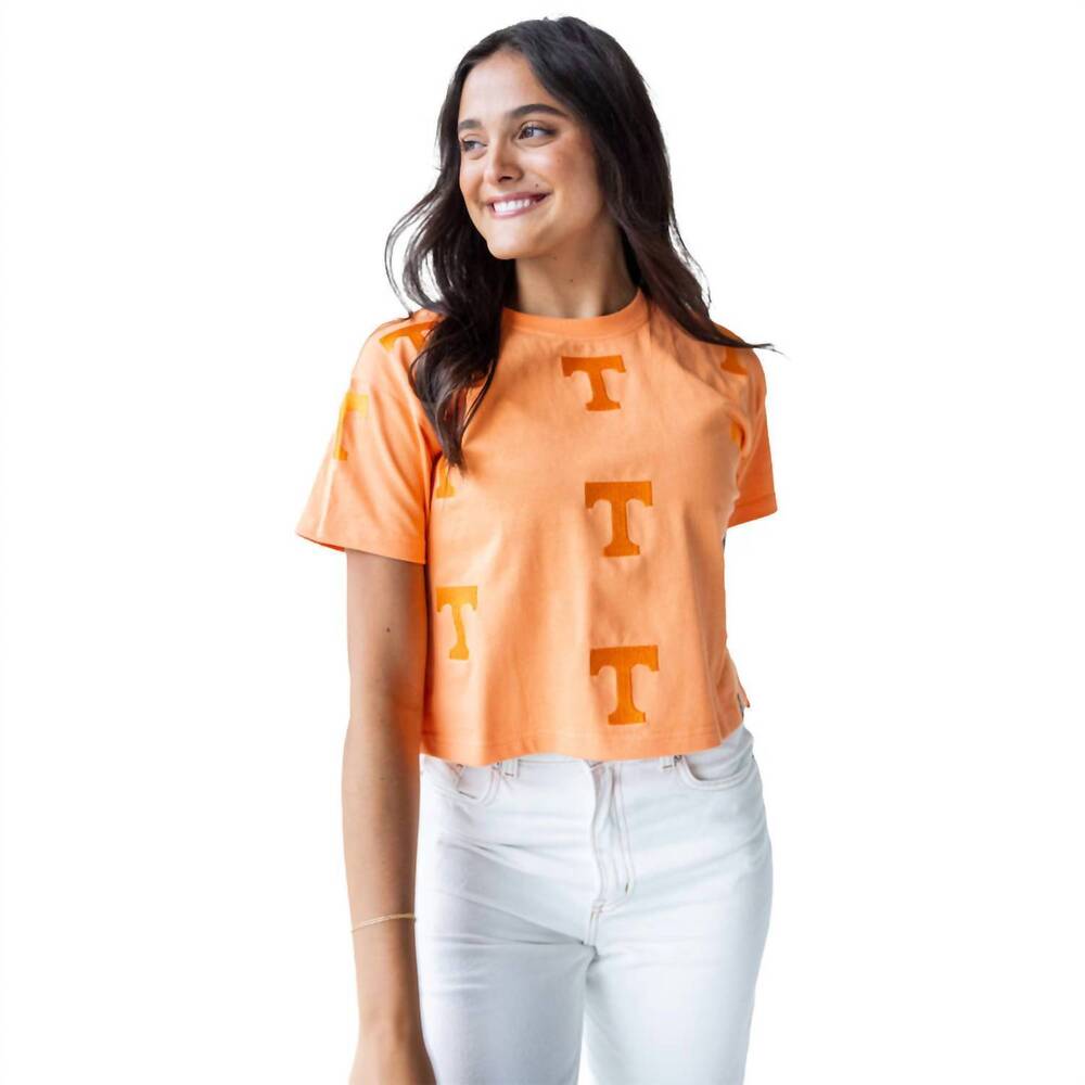 NEW GAMEDAY SOCIAL tennessee gameday ritter tee in orange